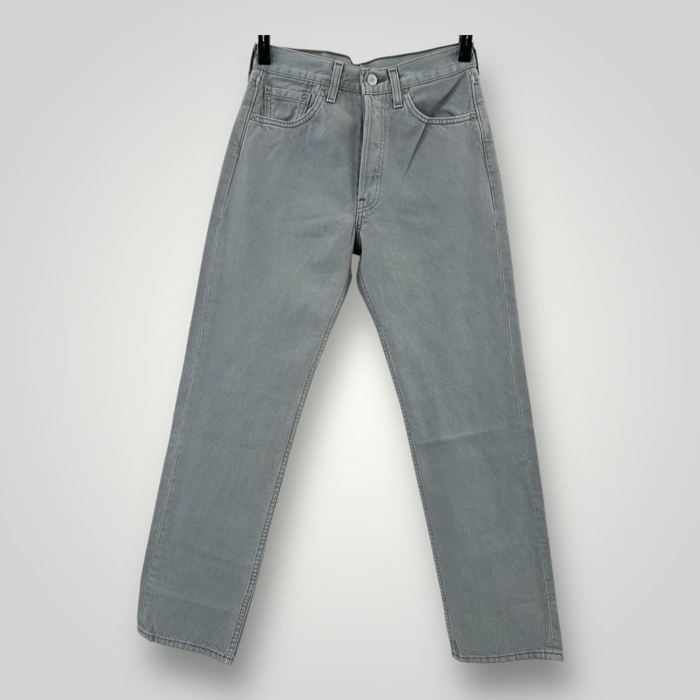 VTG 2001 Levi's 501 XX 29x30 USA MADE Mens‎ Jeans New Old Stock Gray NWT